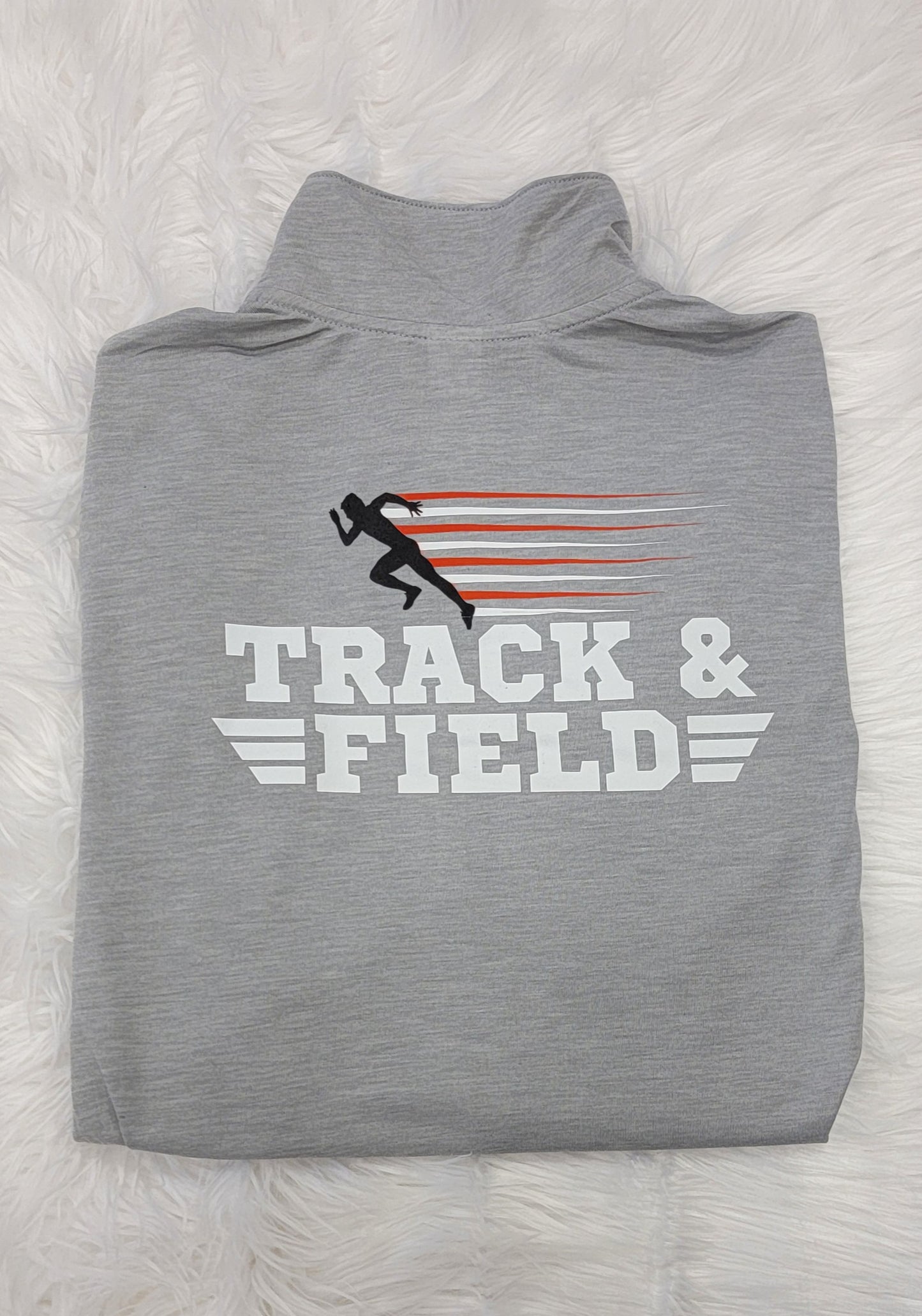 Lovejoy Track and Field Quarter-Zip Sport-Tech Crew Neck