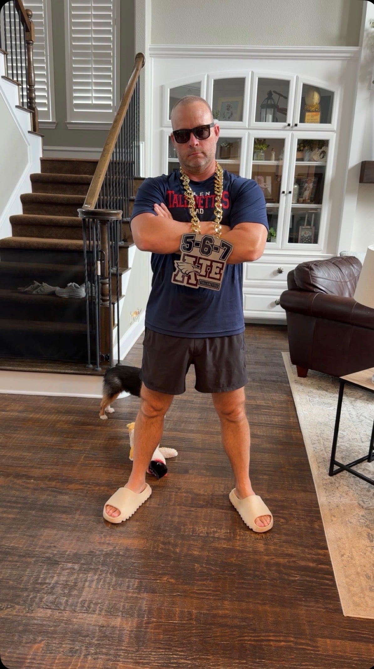Custom Tallenettes Dad Hype Necklace