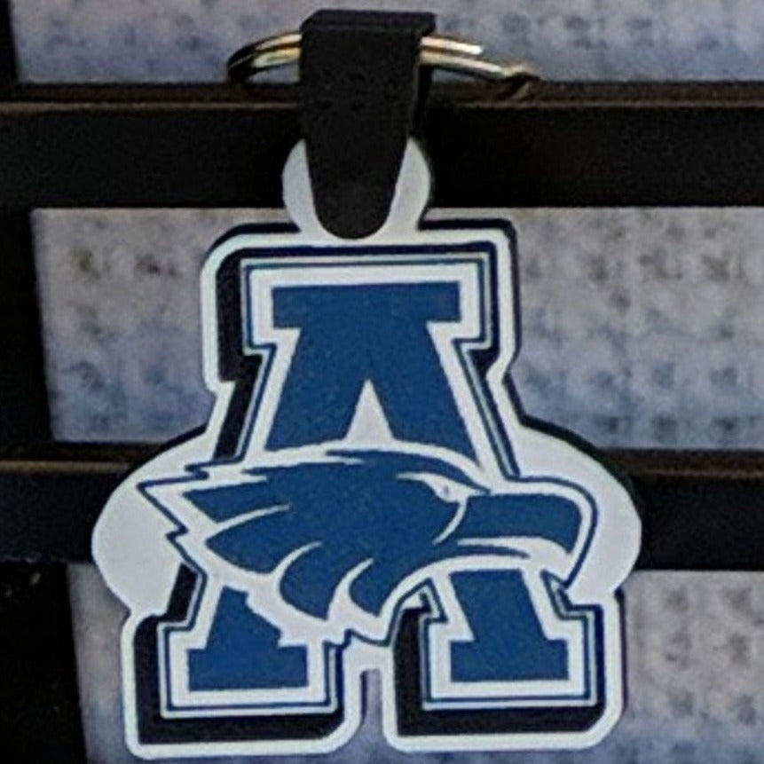 Let's Create! Custom Key Chain and Matching Bag Tag