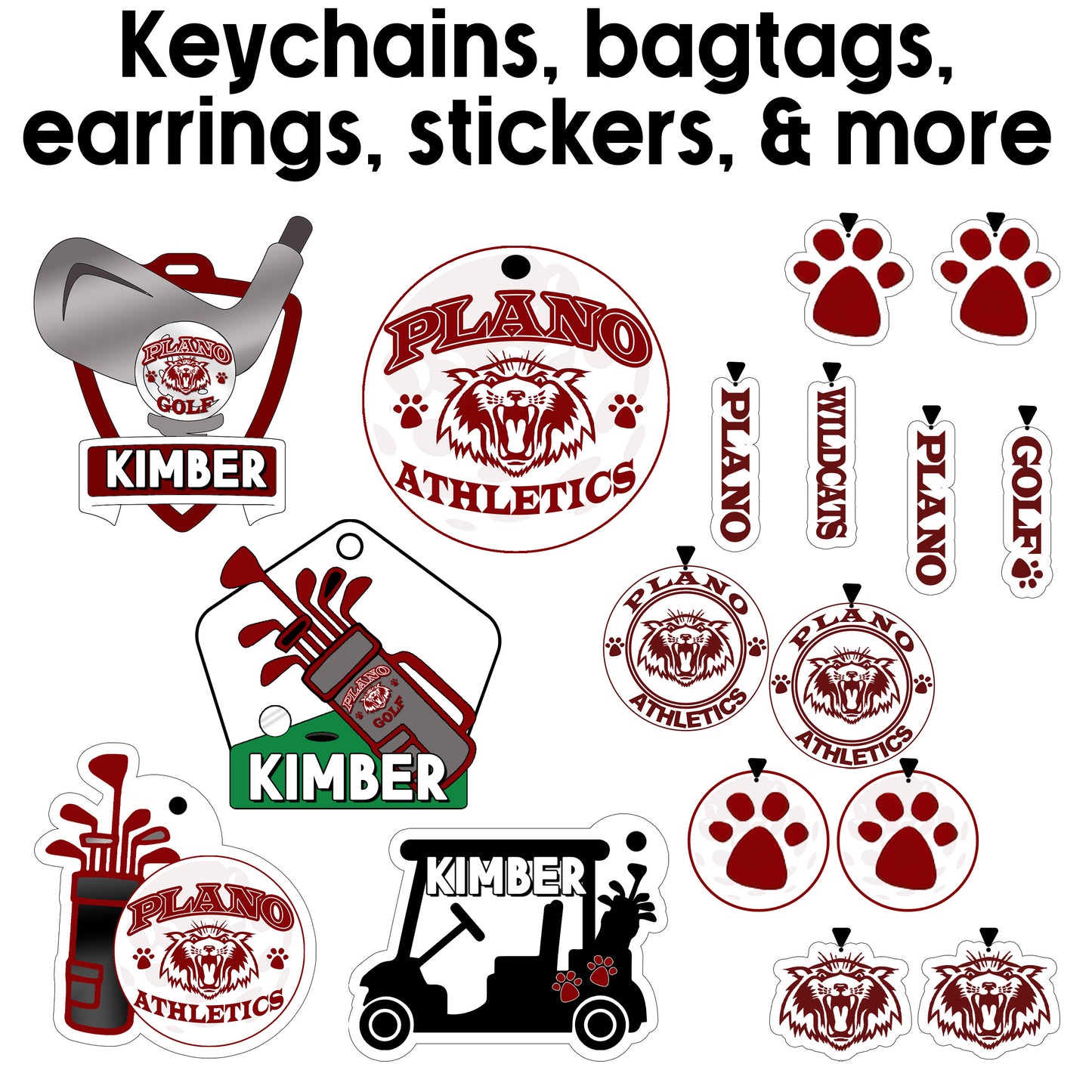 Plano High School Stickers