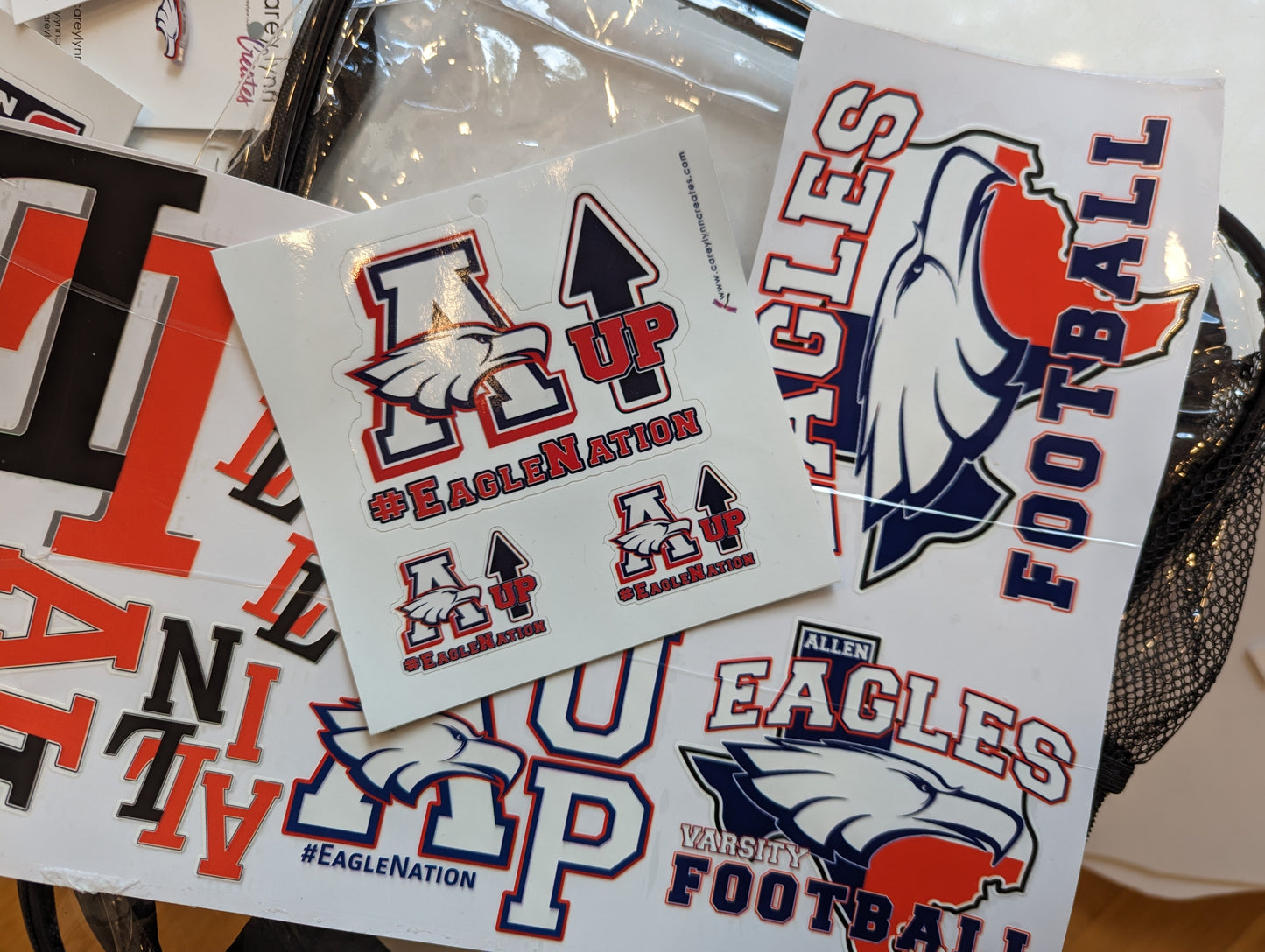 12"x12" Store Stickers