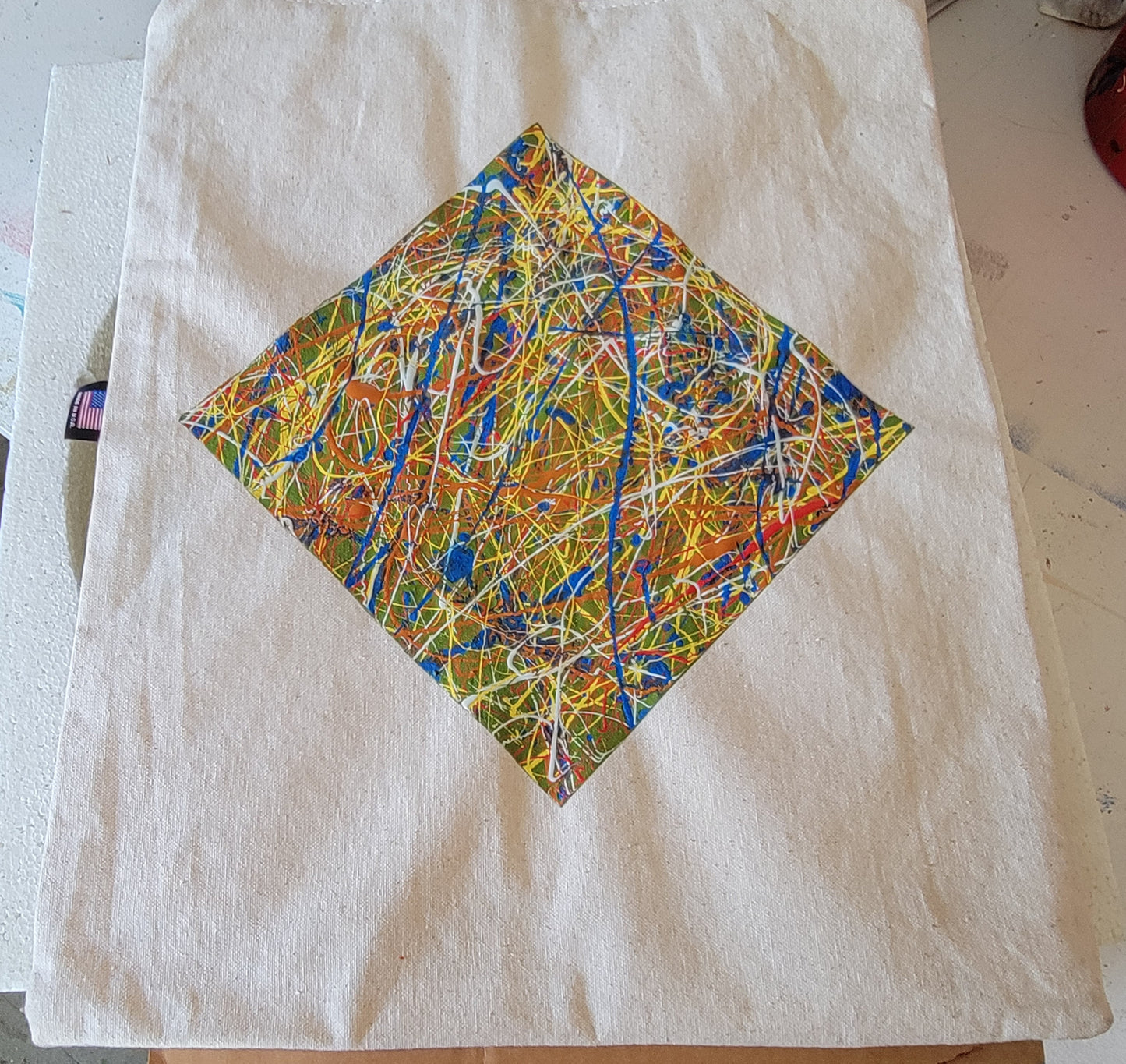 Paint Splatter Bags - "I Made It" In store event only