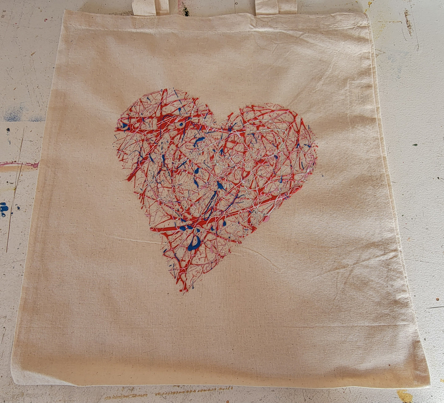 Paint Splatter Bags - "I Made It" In store event only