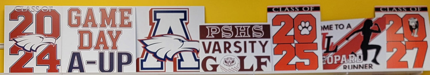 Custom Coroplast Signs