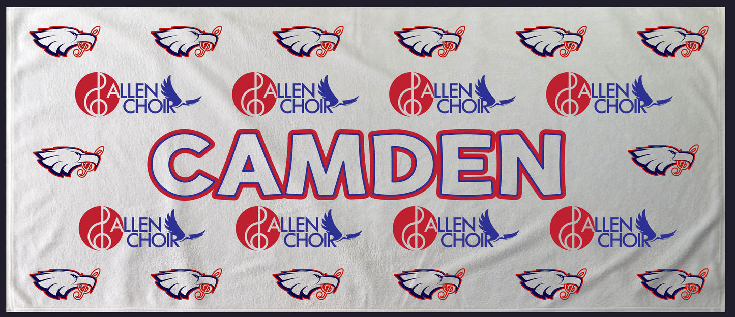 Choir - 30x60 Personalized Beach Towel