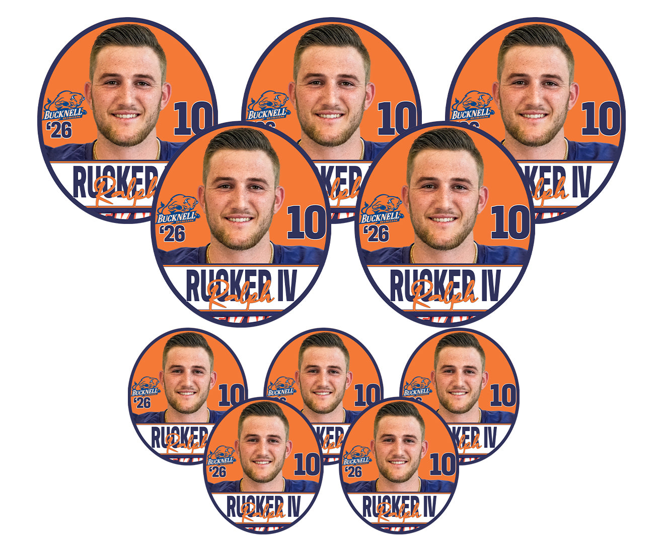Acrylic Player Buttons