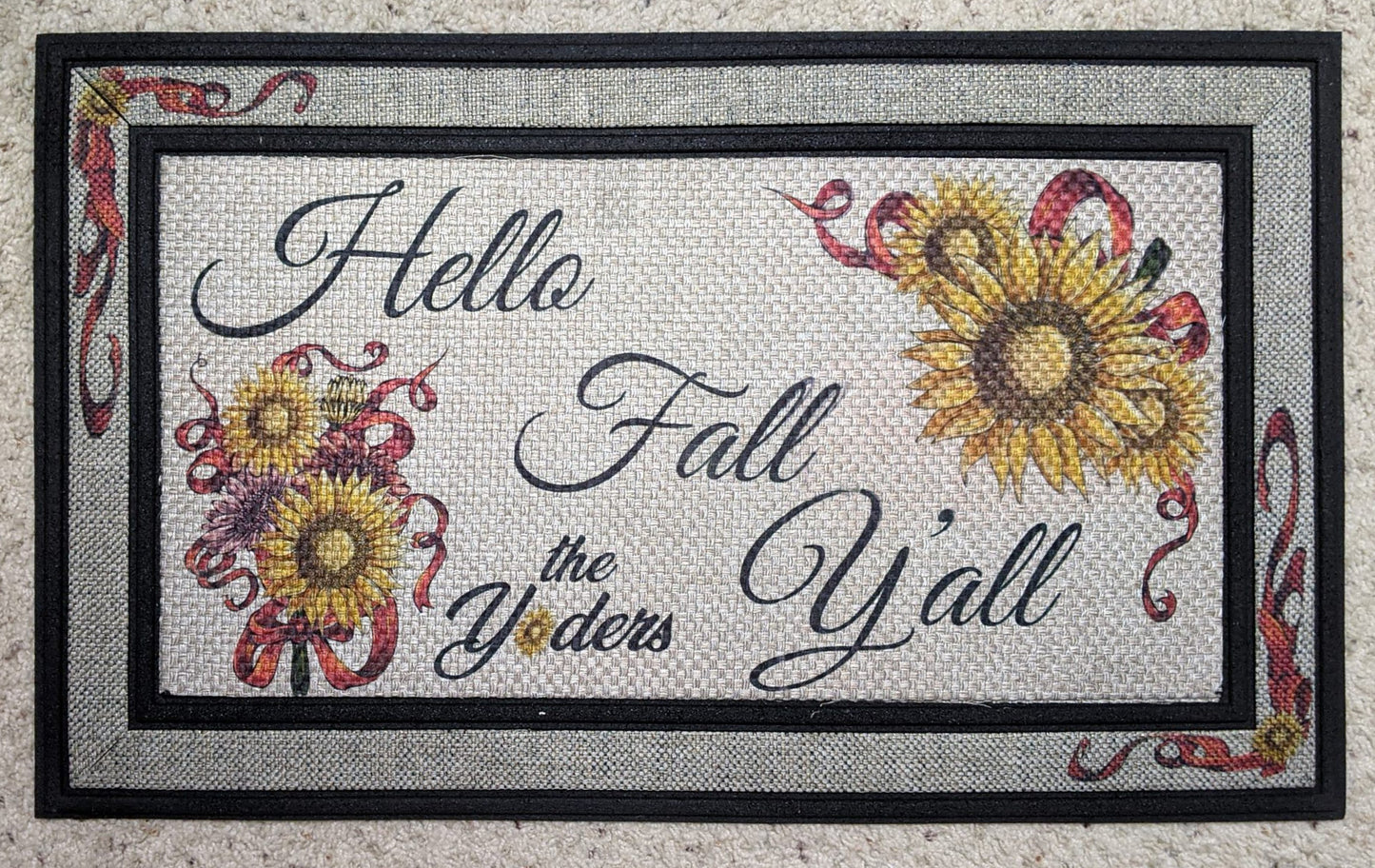 Custom Door Mat