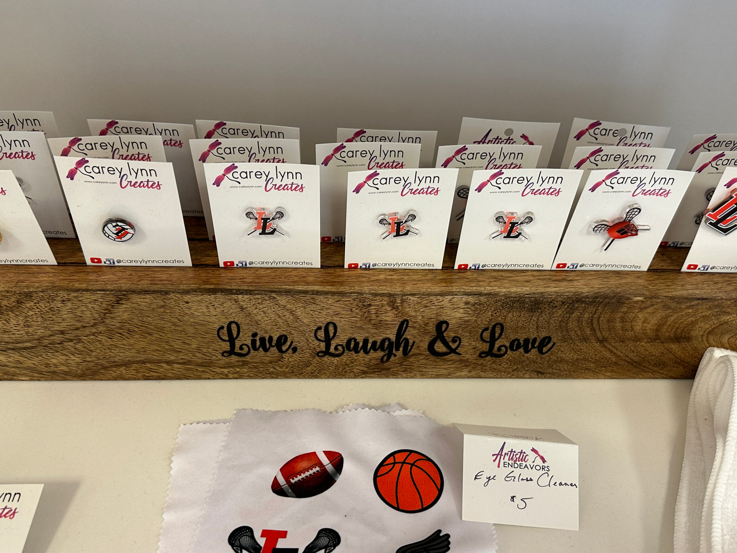 Lovejoy Leopards Acrylic Earrings, Keychains, and More!