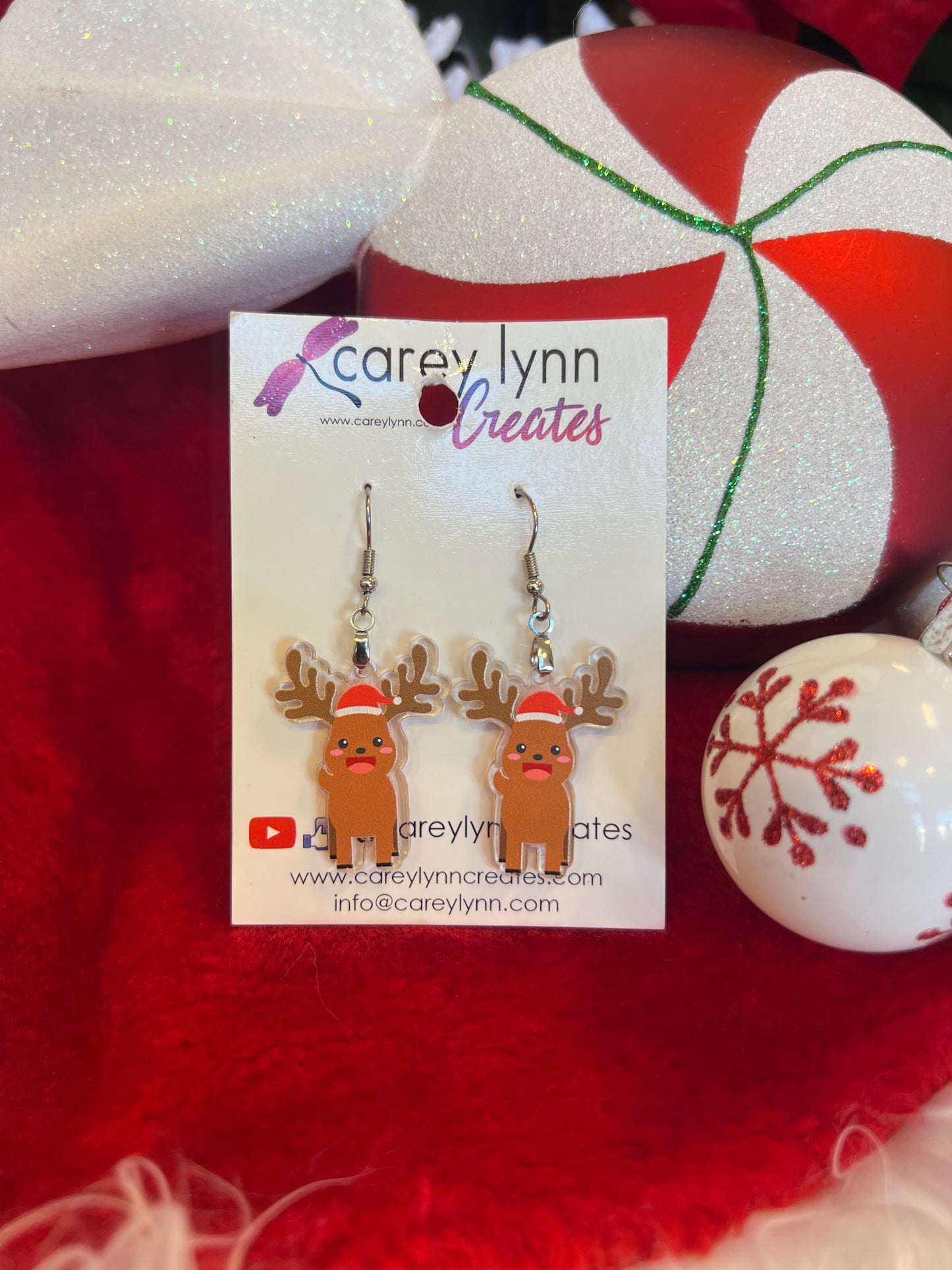 Christmas Dangle Earrings