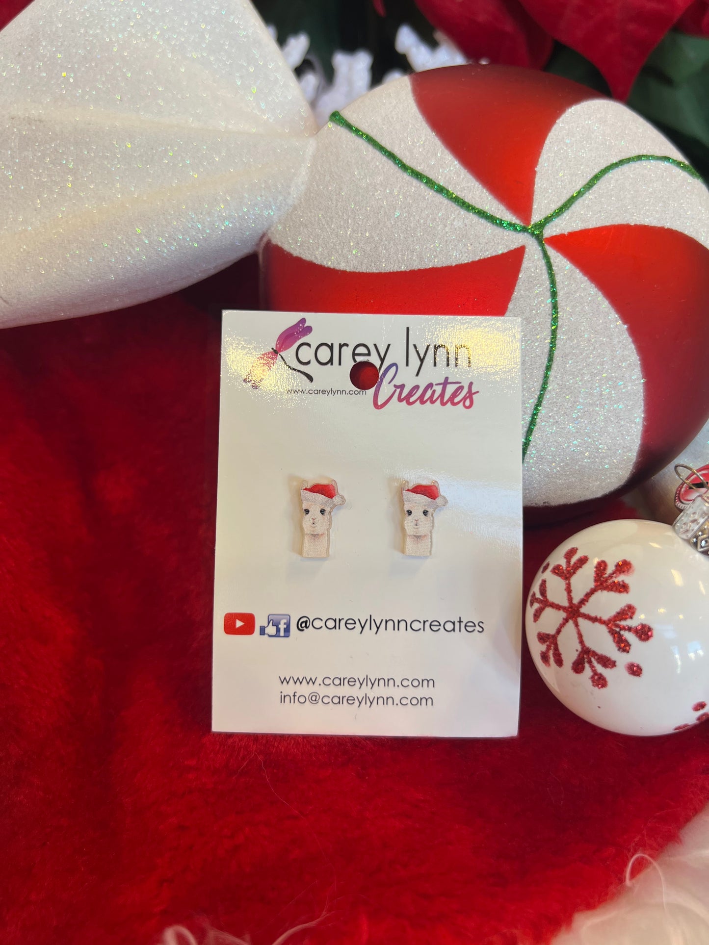 Christmas Post Earrings