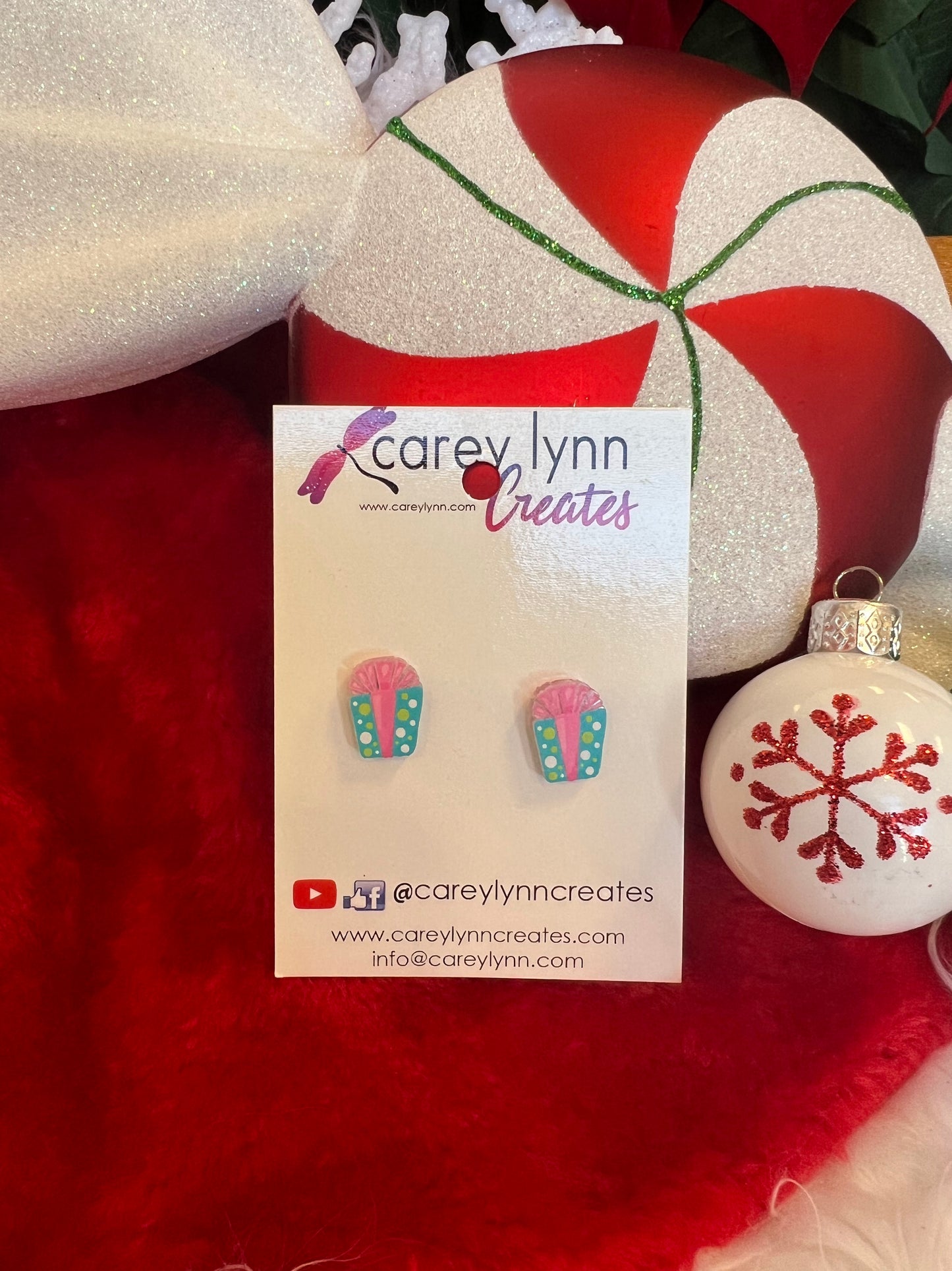 Christmas Post Earrings