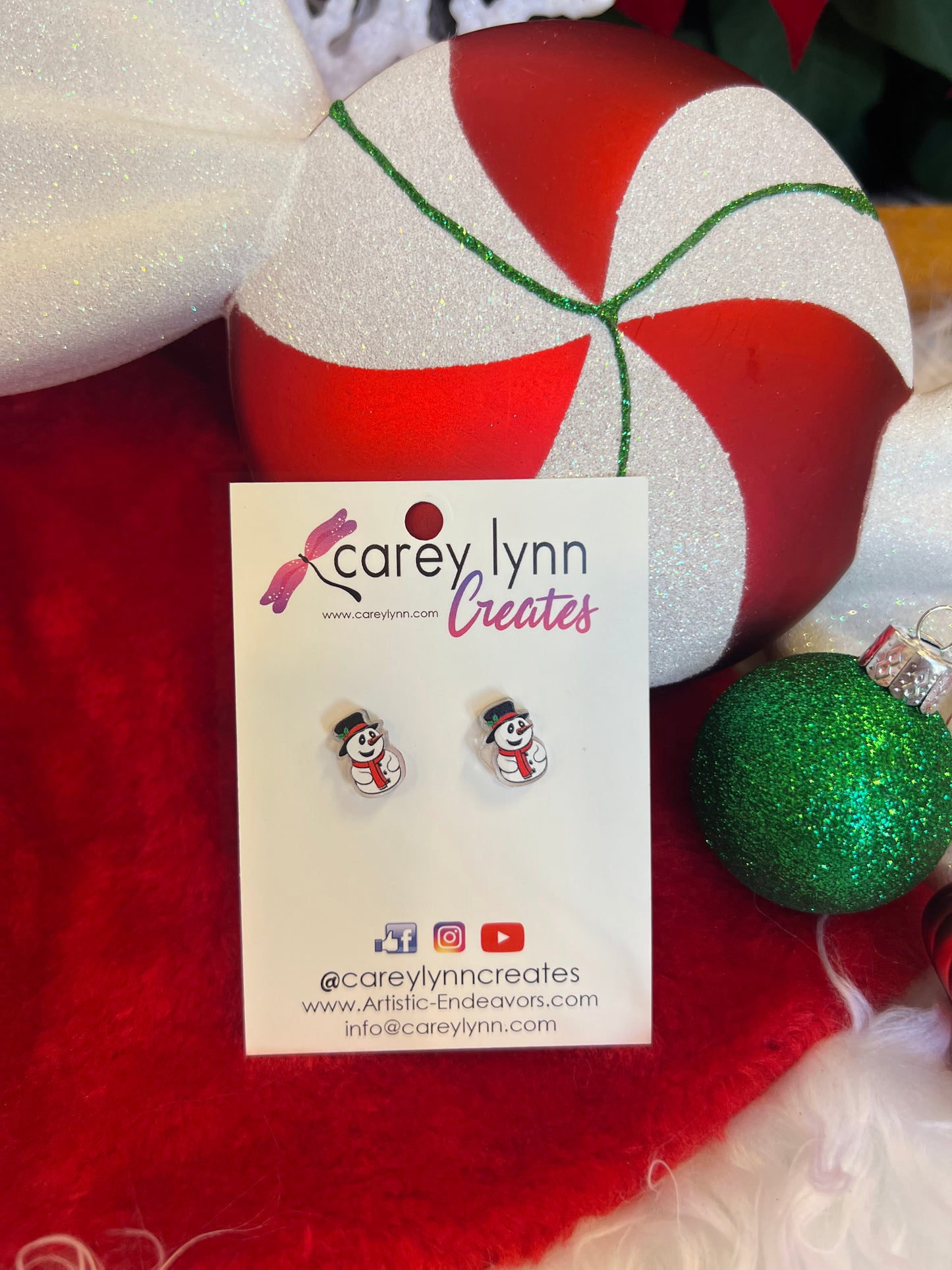 Christmas Post Earrings