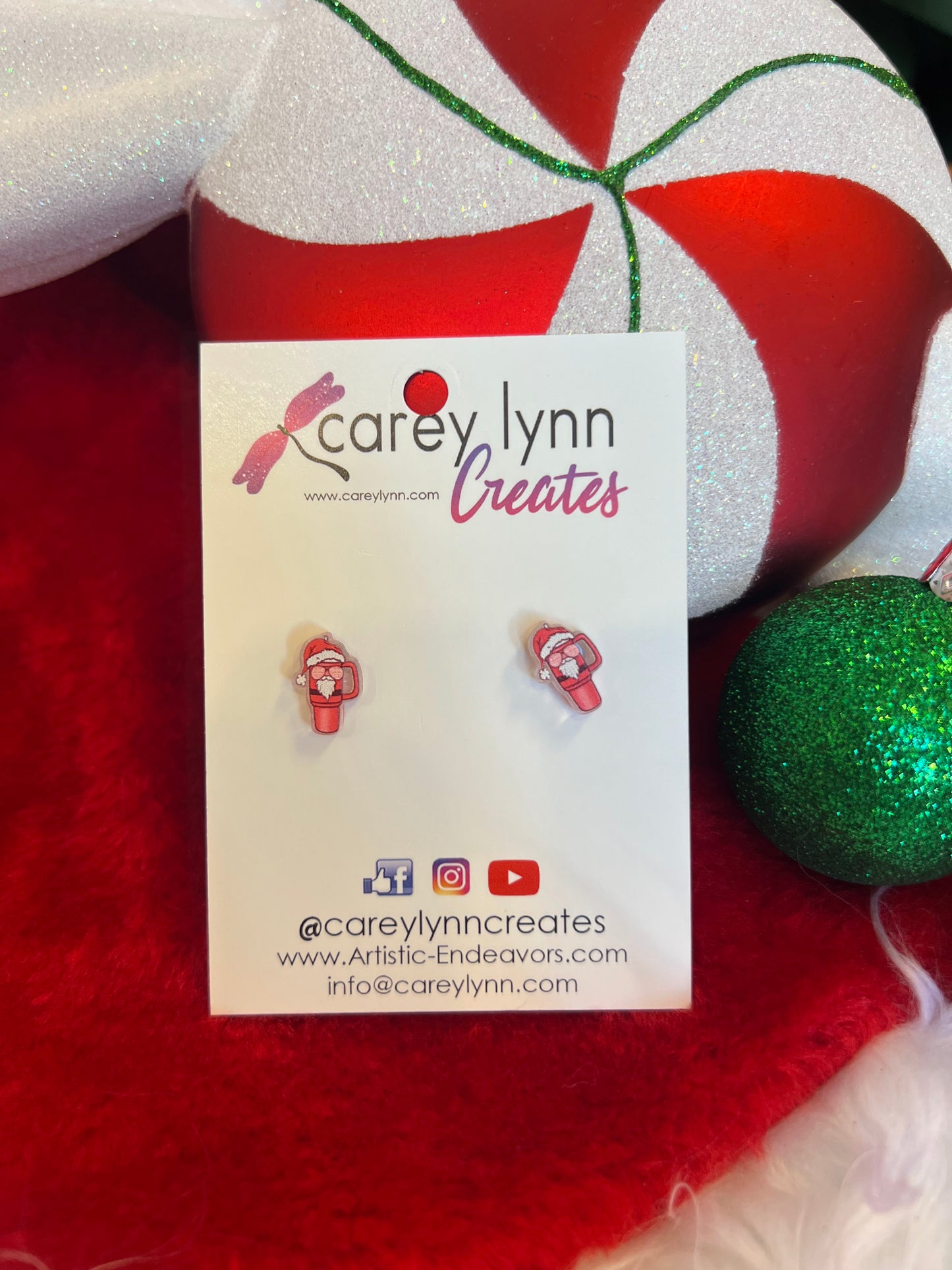 Christmas Post Earrings