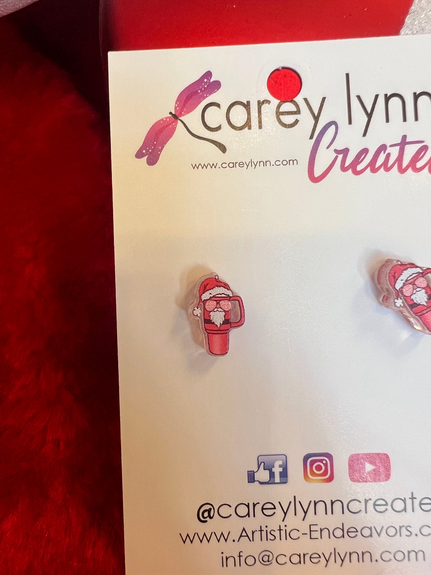 Christmas Post Earrings