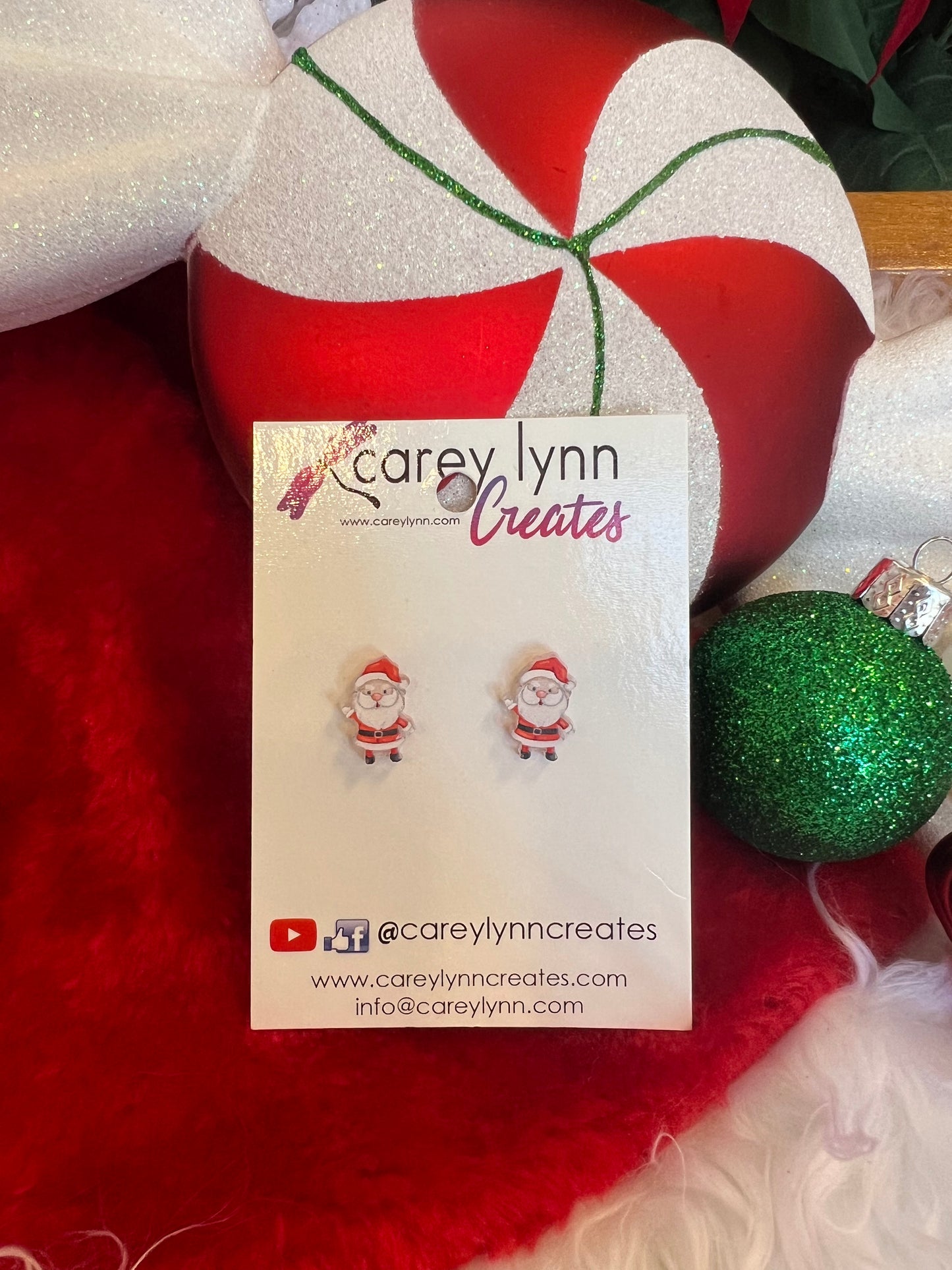 Christmas Post Earrings