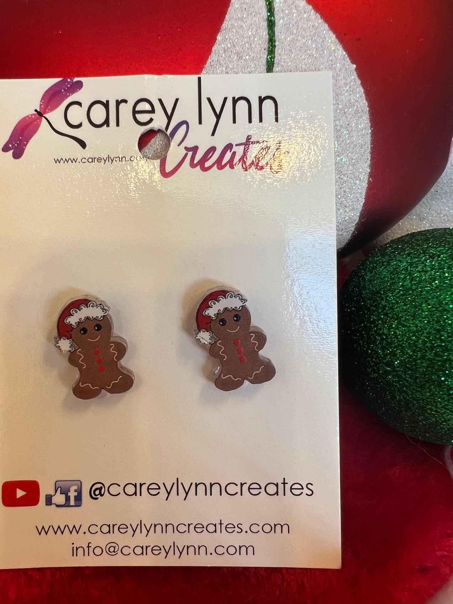 Christmas Post Earrings