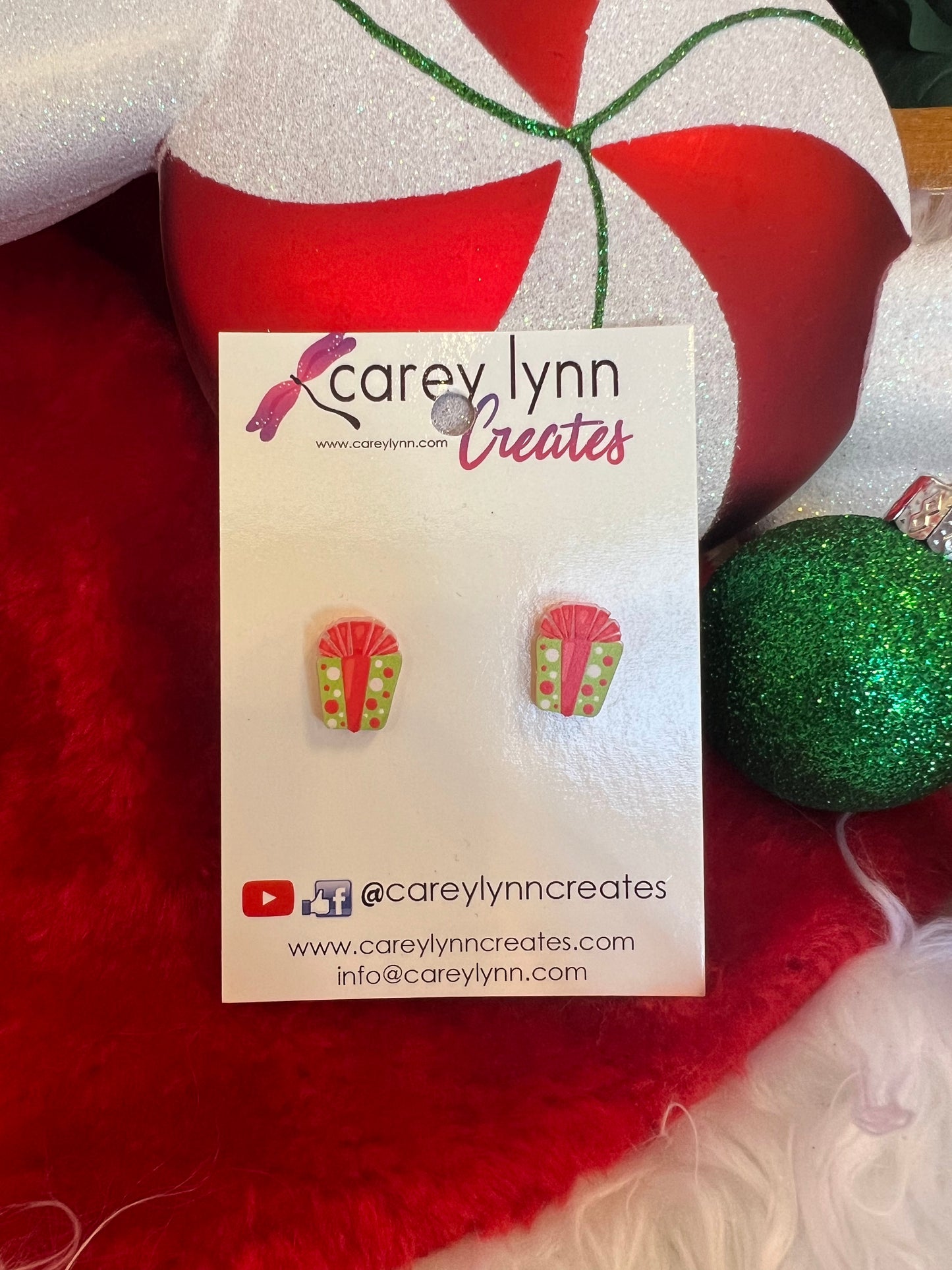 Christmas Post Earrings