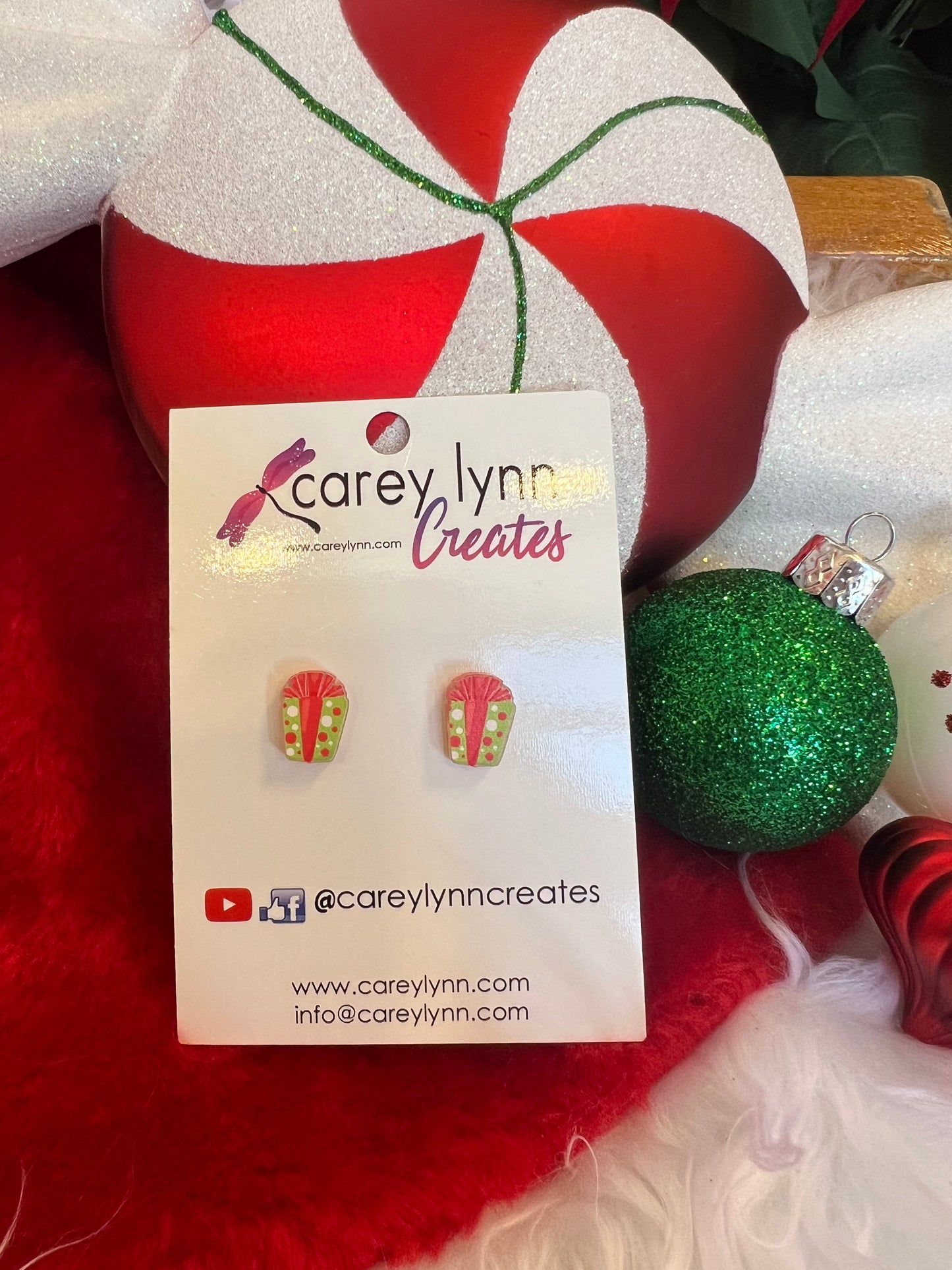 Christmas Post Earrings