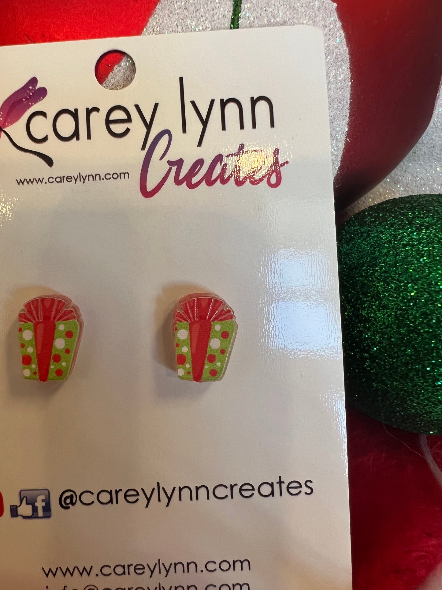 Christmas Post Earrings