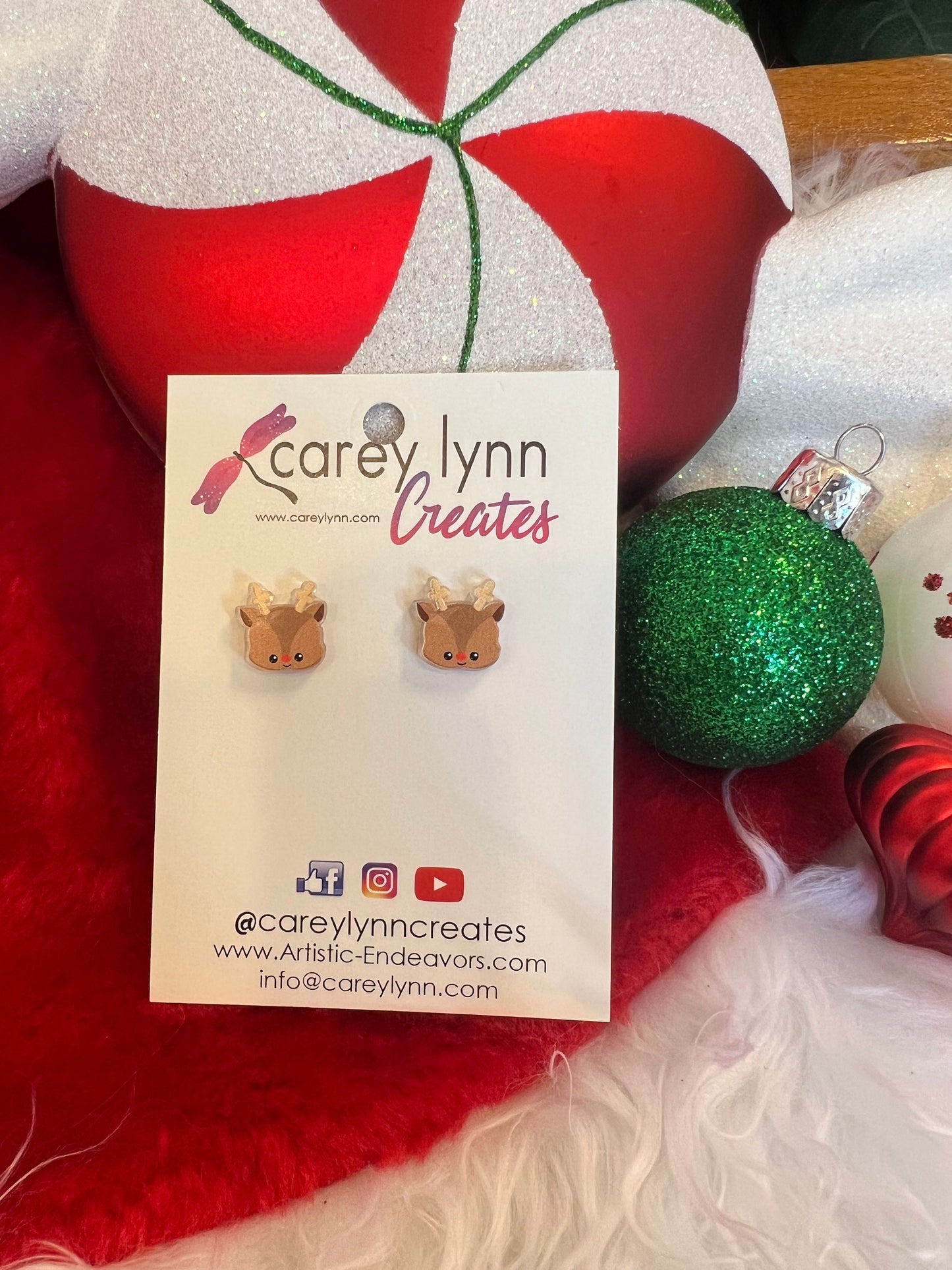 Christmas Post Earrings