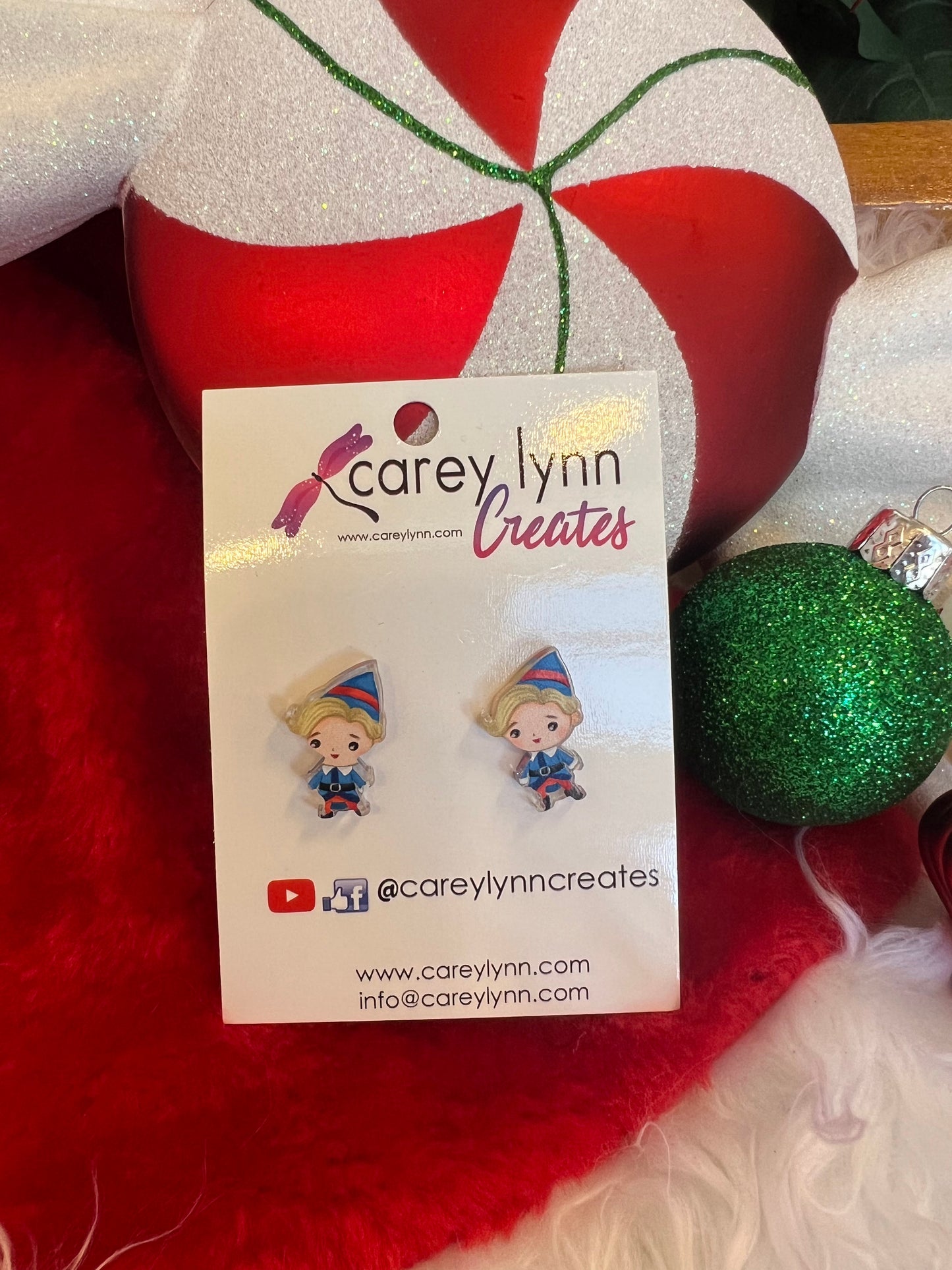 Christmas Post Earrings