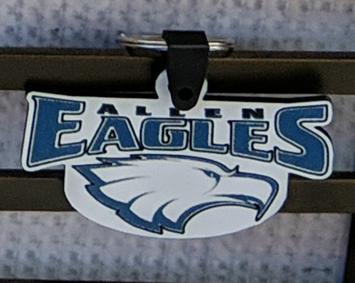 Allen Eagles Acrylic Earrings, Keychains, and  More