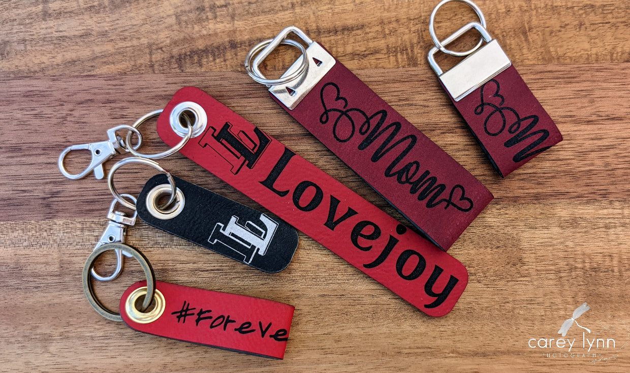 Leatherette Key Chain
