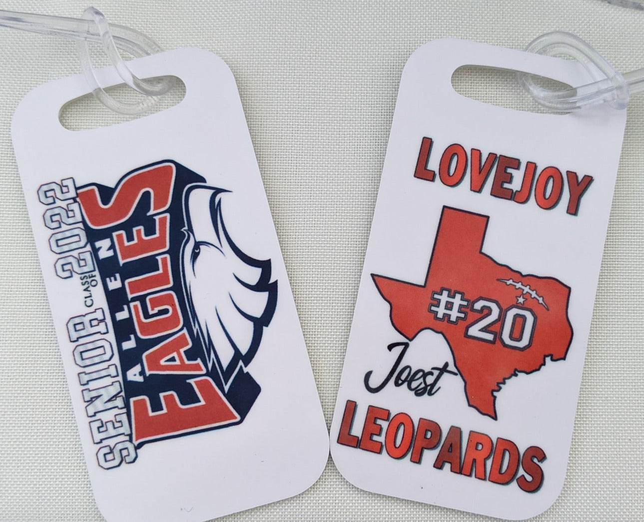 Metal Bag Tags