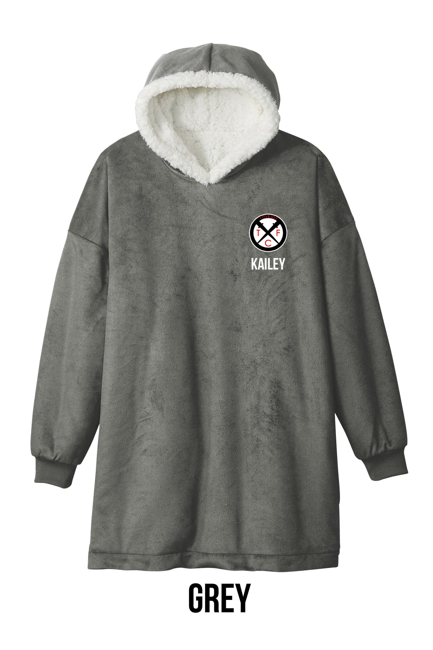 Blanket Poncho "Wearable Snuggie"