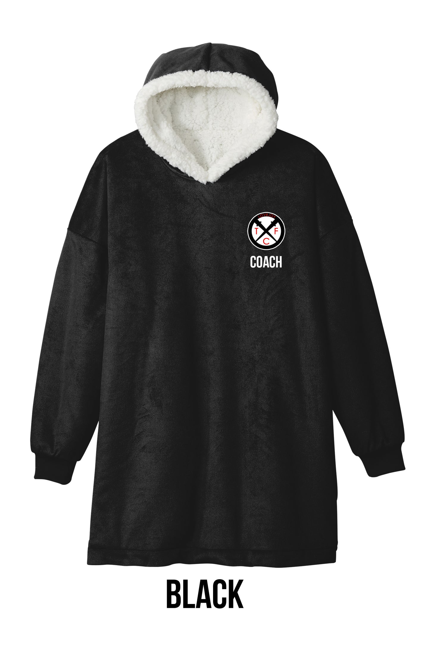 Blanket Poncho "Wearable Snuggie"