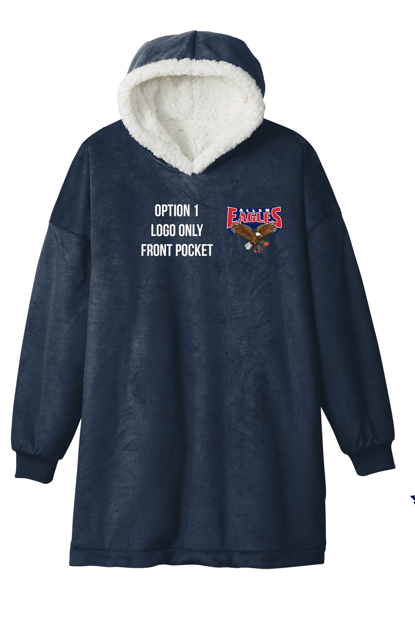 Blanket Poncho "Wearable Snuggie"