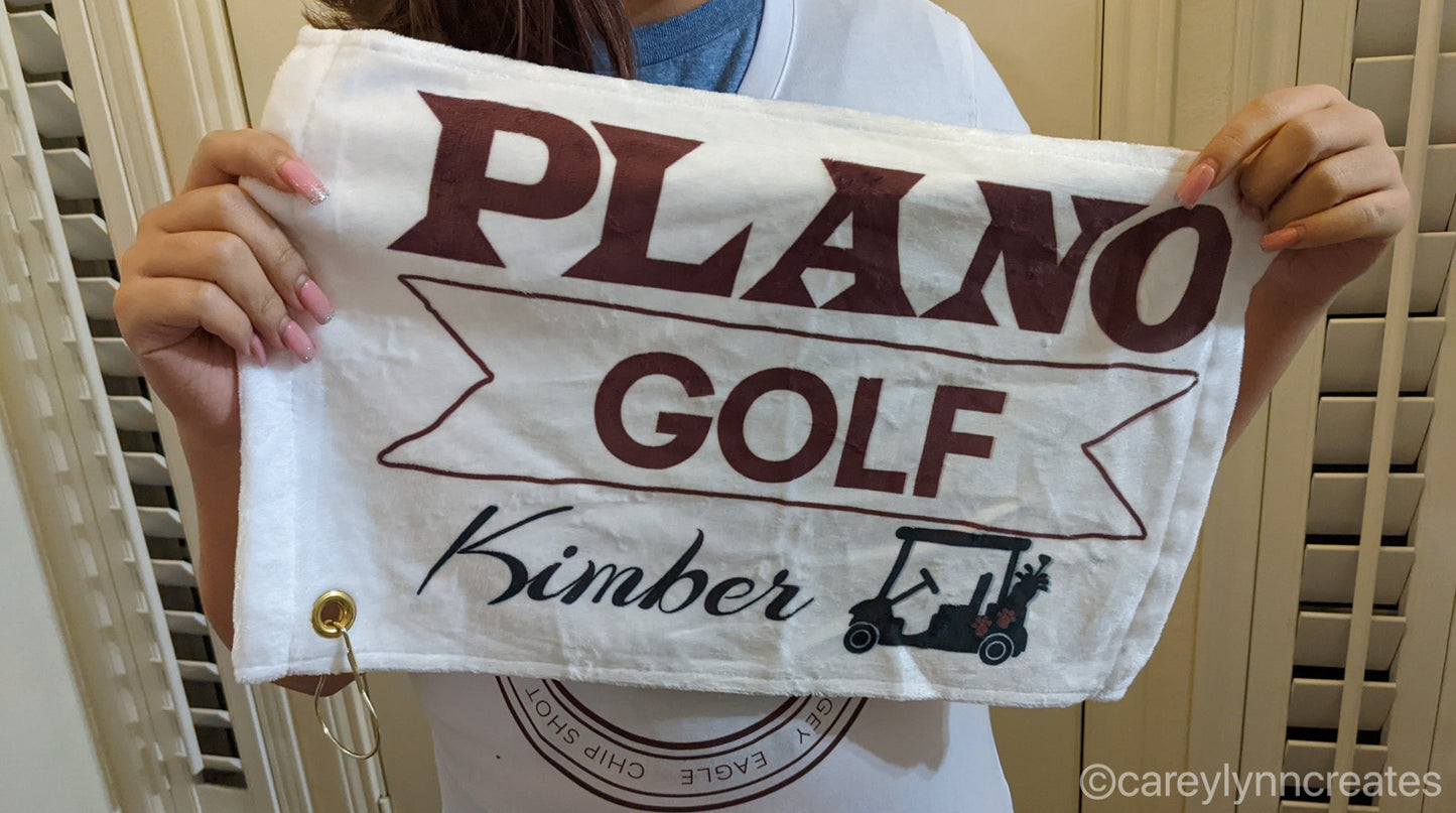 Plano Senior High School Golf Towel