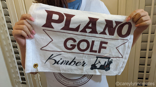 Plano Senior High School Golf Towel
