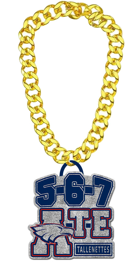 Custom Tallenettes Dad Hype Necklace