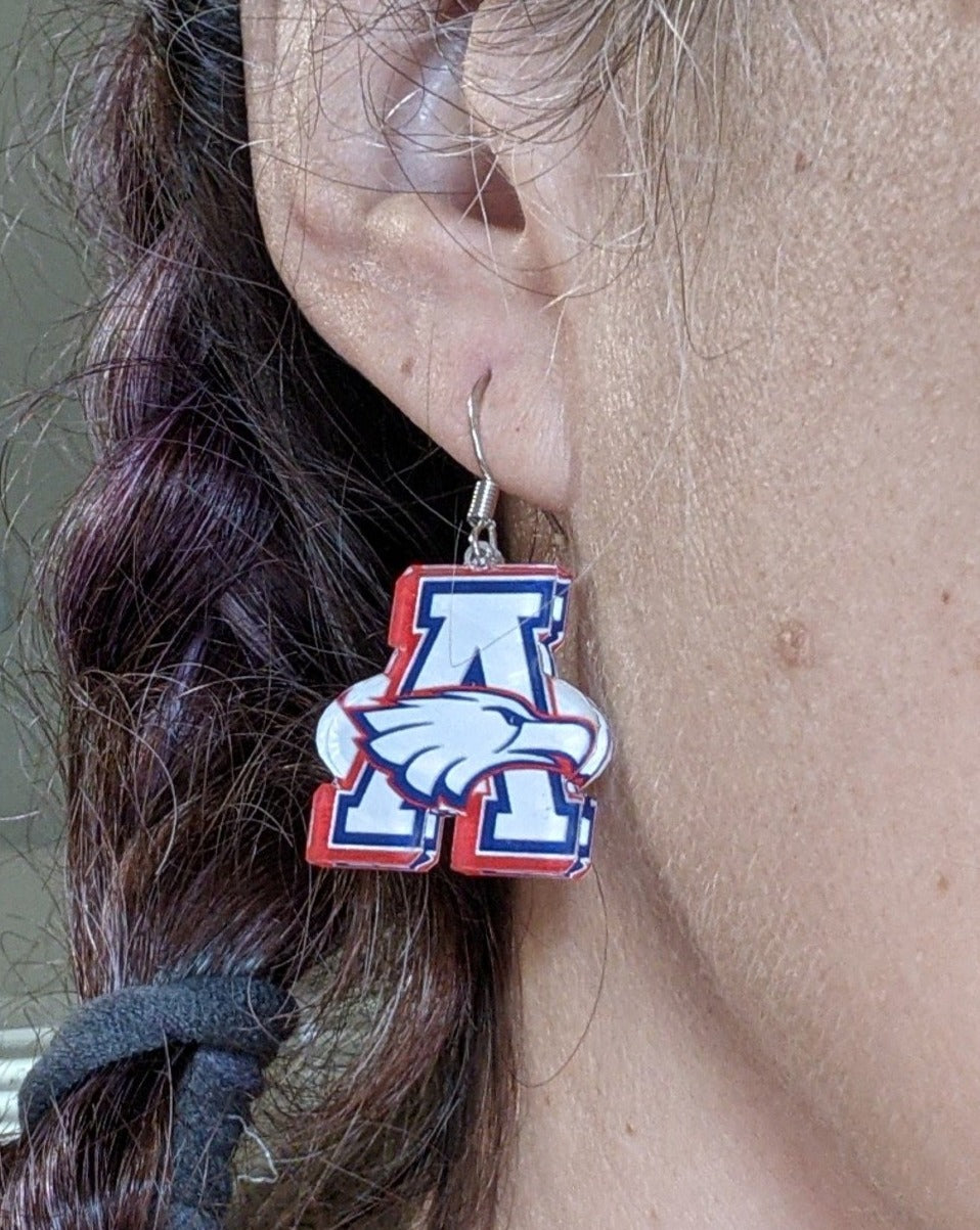Allen Eagles Acrylic Earrings, Keychains, and  More