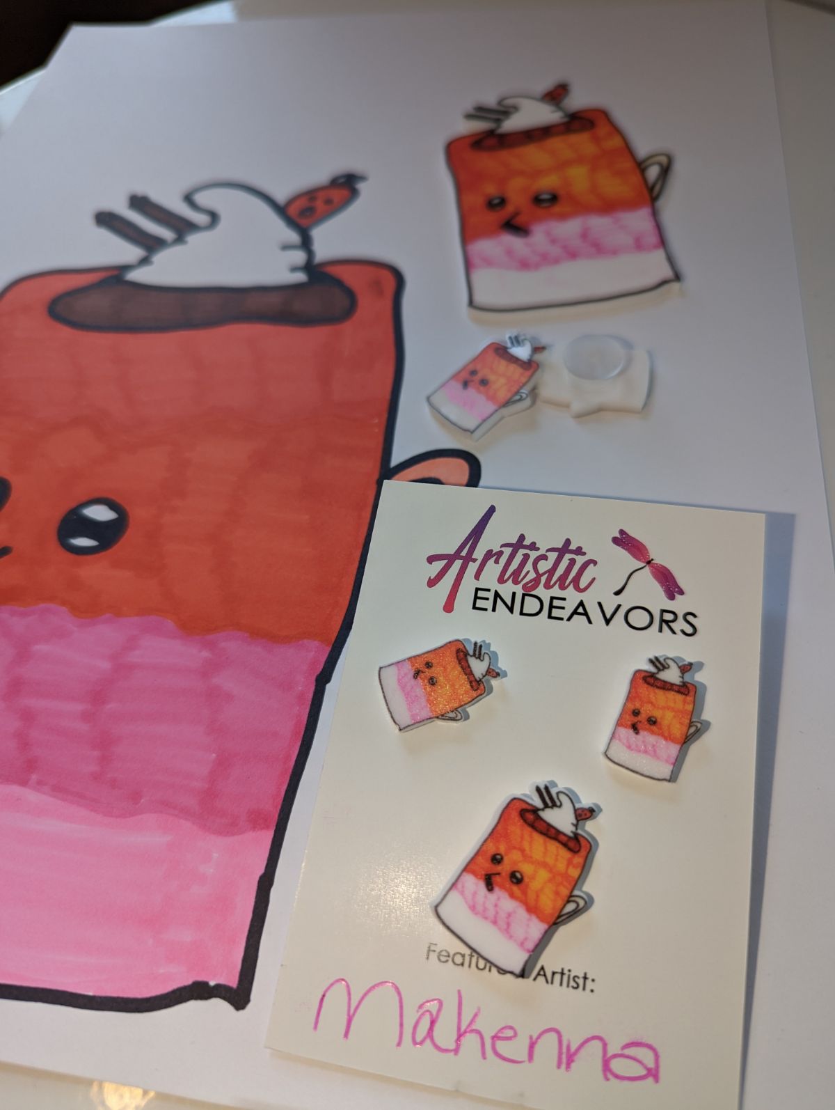 Personalized Acrylic and Sticker Package